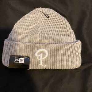 New Era Light Gray Knit Beanie